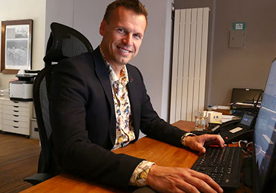 Volker Sahm, Geschäftsführer und Gründer